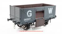 7F-071-048 Dapol 7 Plank Open Wagon number 06527 in GWR Grey livery